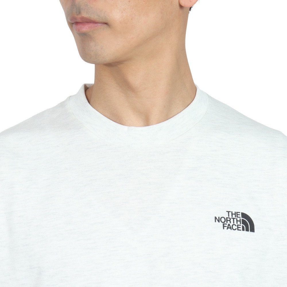 長袖Tシャツ ロングスリーブ バックスクエアロゴ Tシャツ NT32442 WX 6