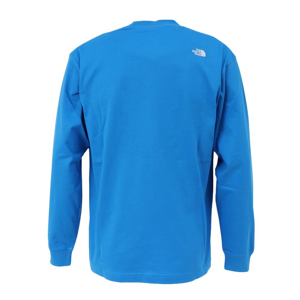 ロングスリーブ フラッシュド ライヌプシ コットン Tシャツ NT32535 CB-V 3