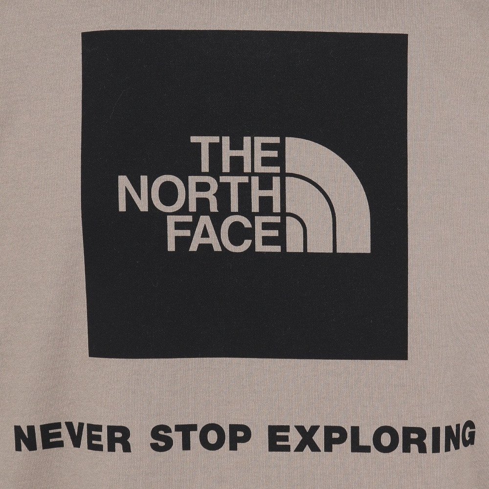 ロングスリーブバックスクエアロゴTシャツ NT32442 MR 11