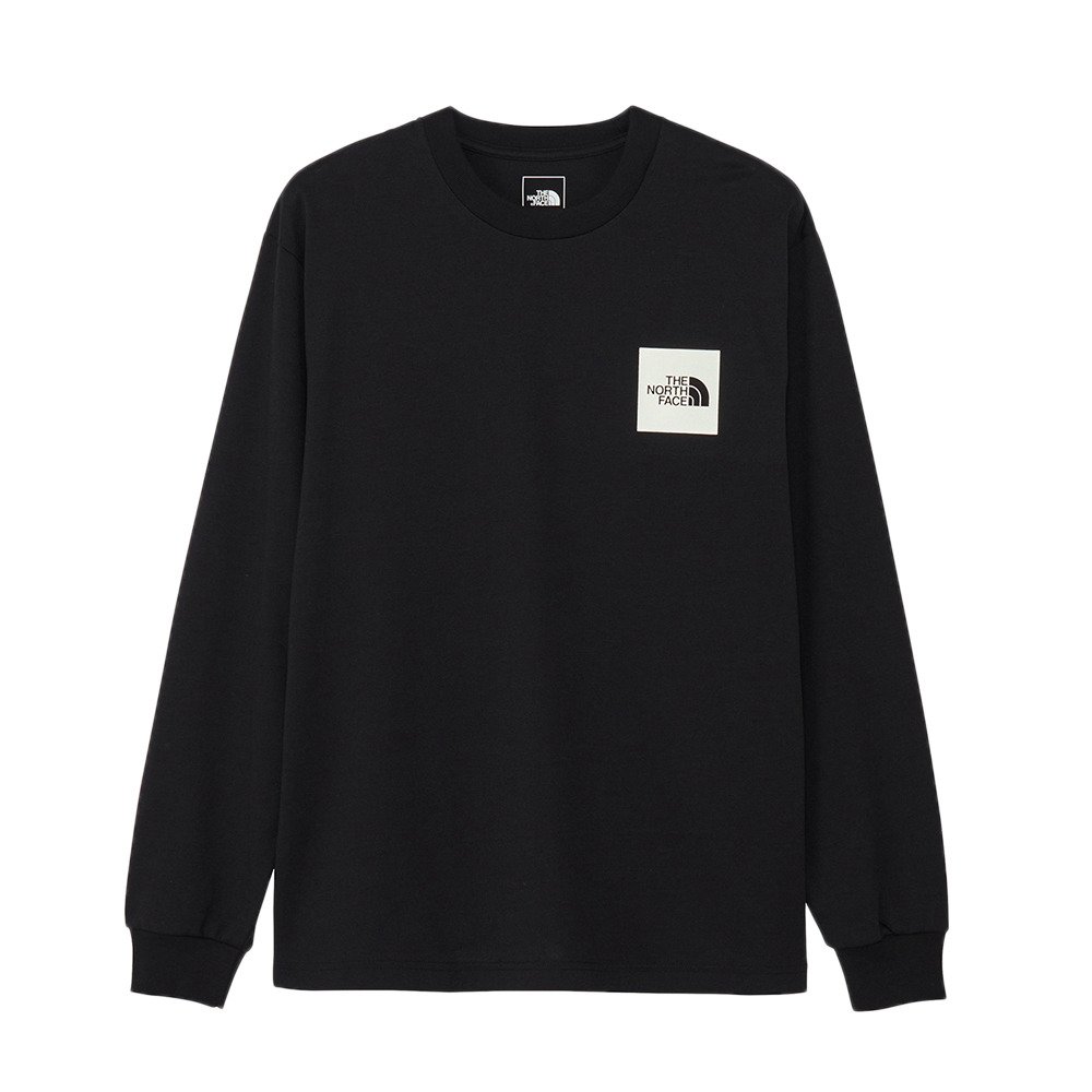 ロングスリーブ スクエアロゴTシャツ NT82534 K