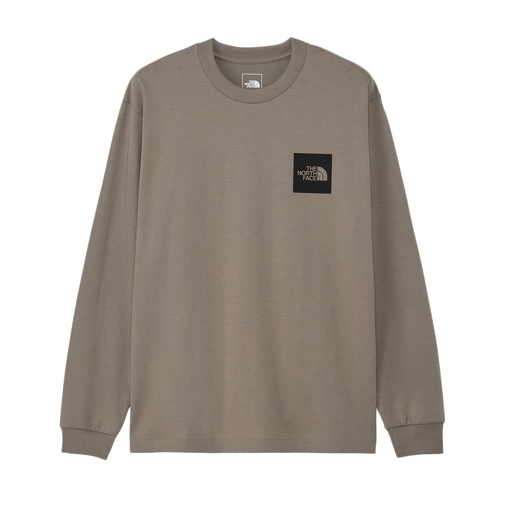 ロングスリーブ スクエアロゴTシャツ NT82534 MR