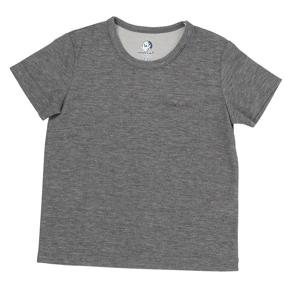 【多少の傷汚れありの為大奉仕】tシャツ 半袖 KIDS LOGO MESH TEE WE27KA47