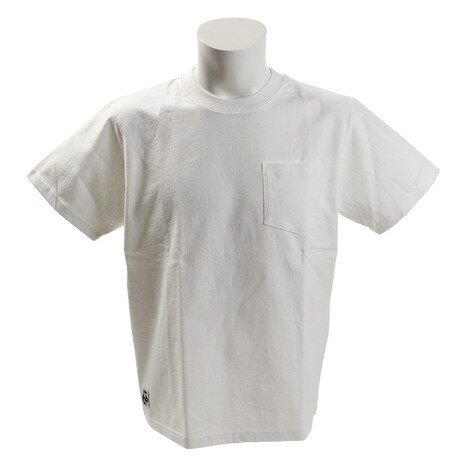 ＜エルブレス＞ tシャツ ユタポケットtシャツ CH01-1328 White画像