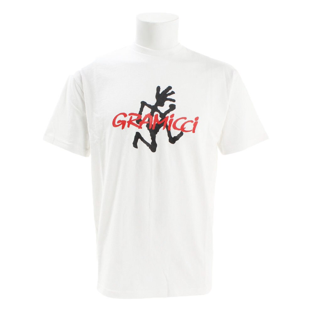  【多少の傷汚れありの為大奉仕】tシャツ 半袖 ロゴ GUT-19S086-WHITE
