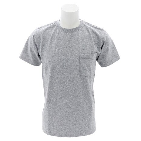 半袖ポケットTシャツ Grey画像