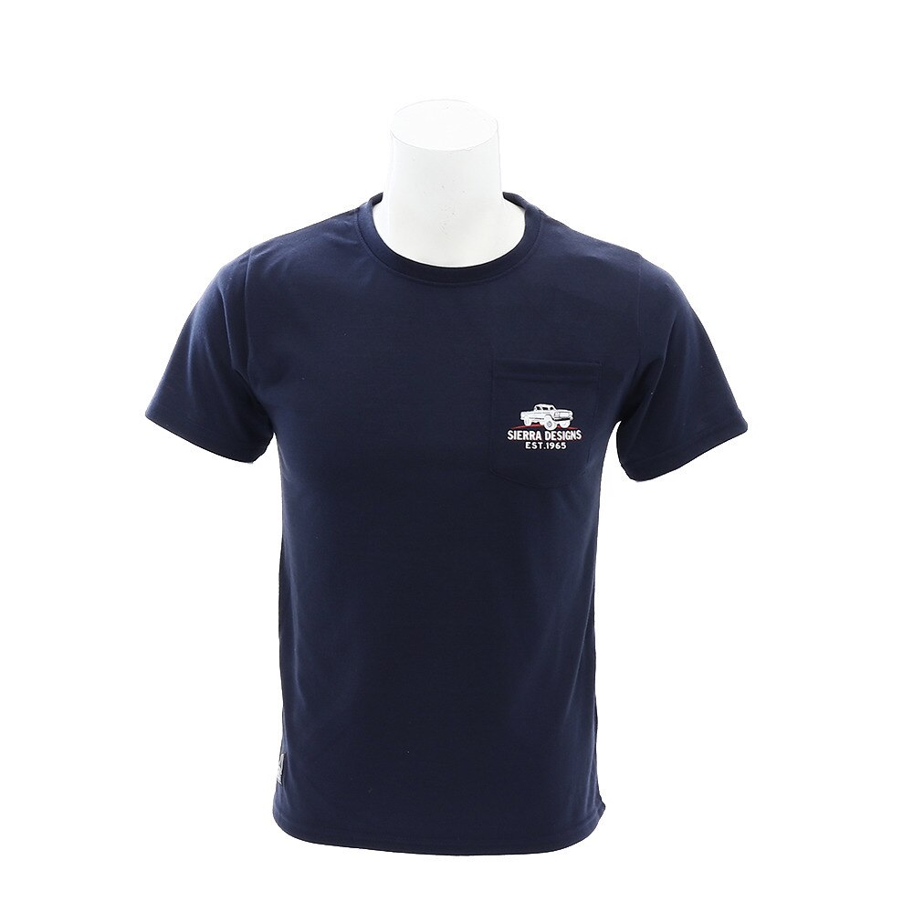  キャンプカー ポケットTシャツ 20933291-30.NVY