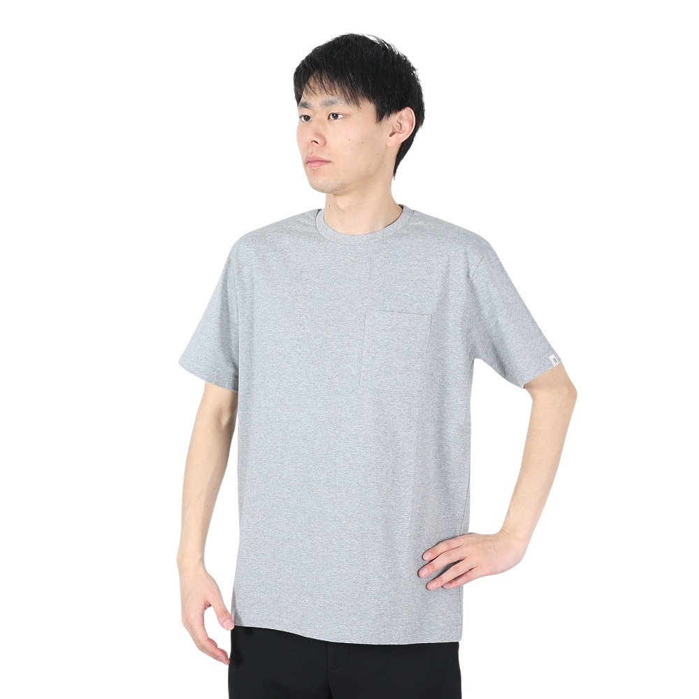 カリマー（karrimor）（メンズ）ポケットワイドティー ヘザーグレー 3T01UBJ2/Heather Grey 半袖Tシャツ トップス カジュアル アウトドア スポーツ 速乾