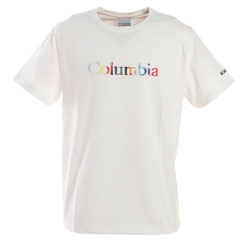  半袖Tシャツ GUNNISON HILL PM0134 100 白 ホワイト ロゴT おしゃれ