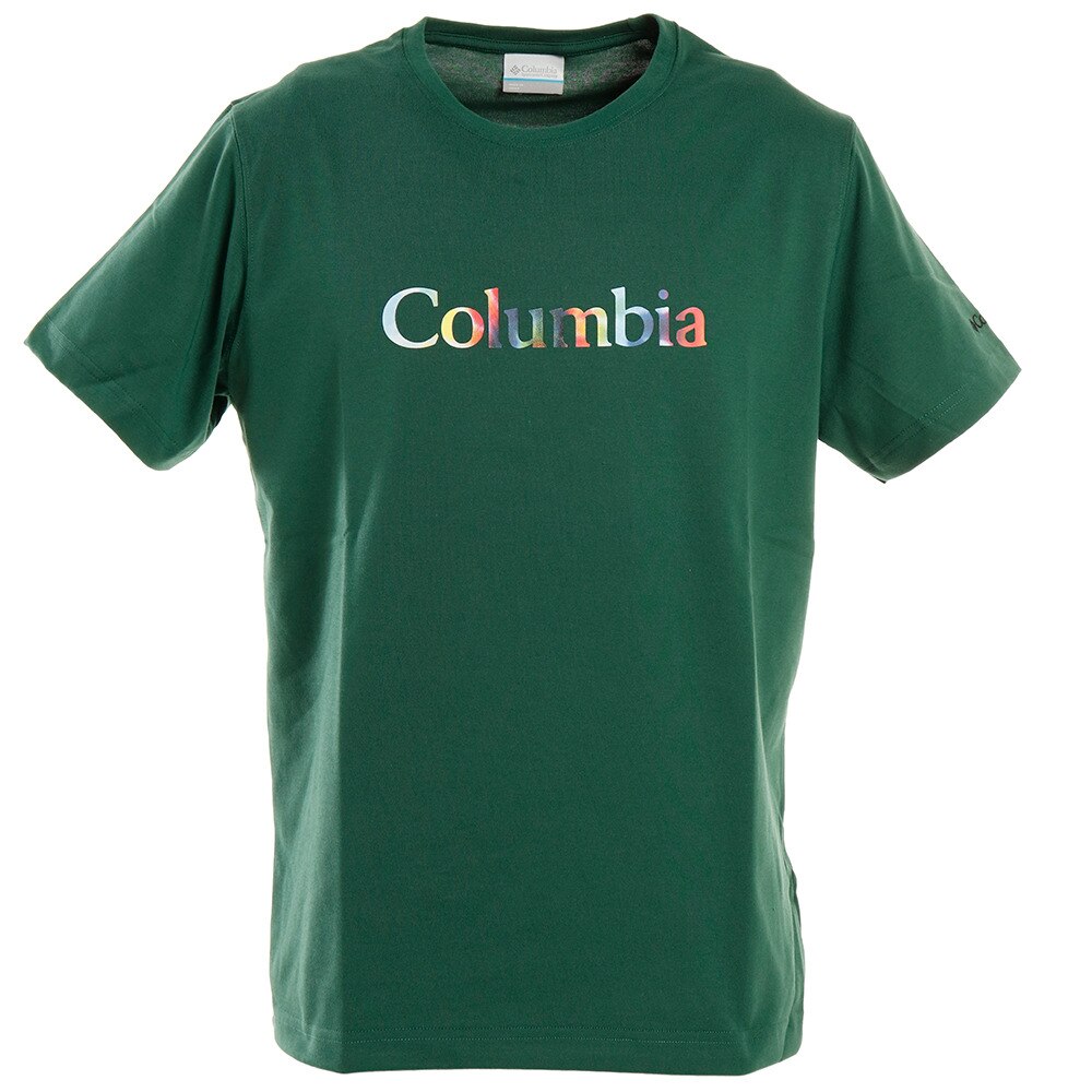  半袖Tシャツ GUNNISON HILL PM0134 375 深緑 ダークグリーン ロゴT おしゃれ