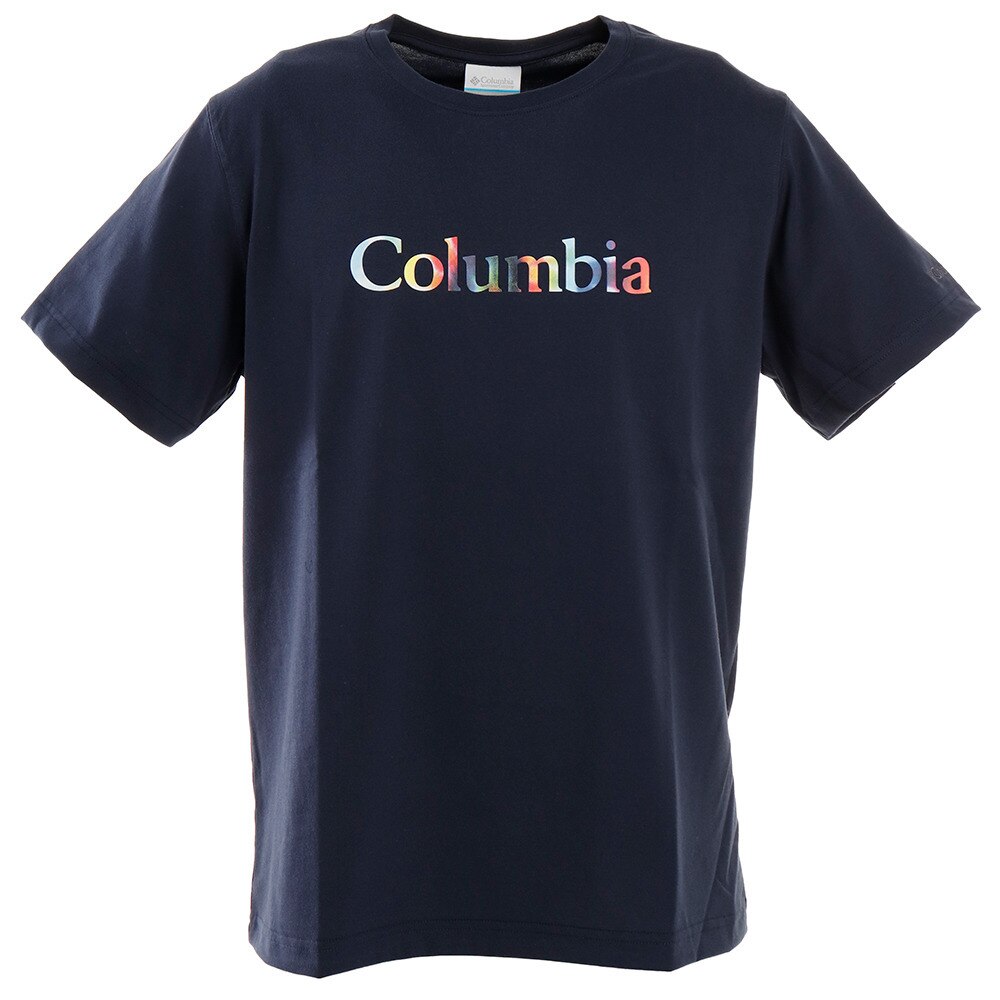  半袖Tシャツ GUNNISON HILL PM0134 464 紺 ネイビー ロゴT おしゃれ