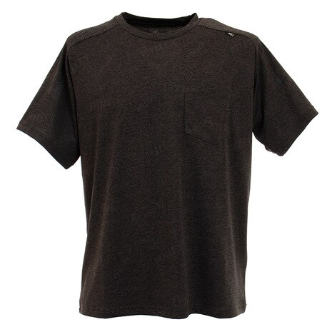 tシャツ 半袖 ジャカード メッシュ クルー ショートスリーブ MIV01765-4003の画像