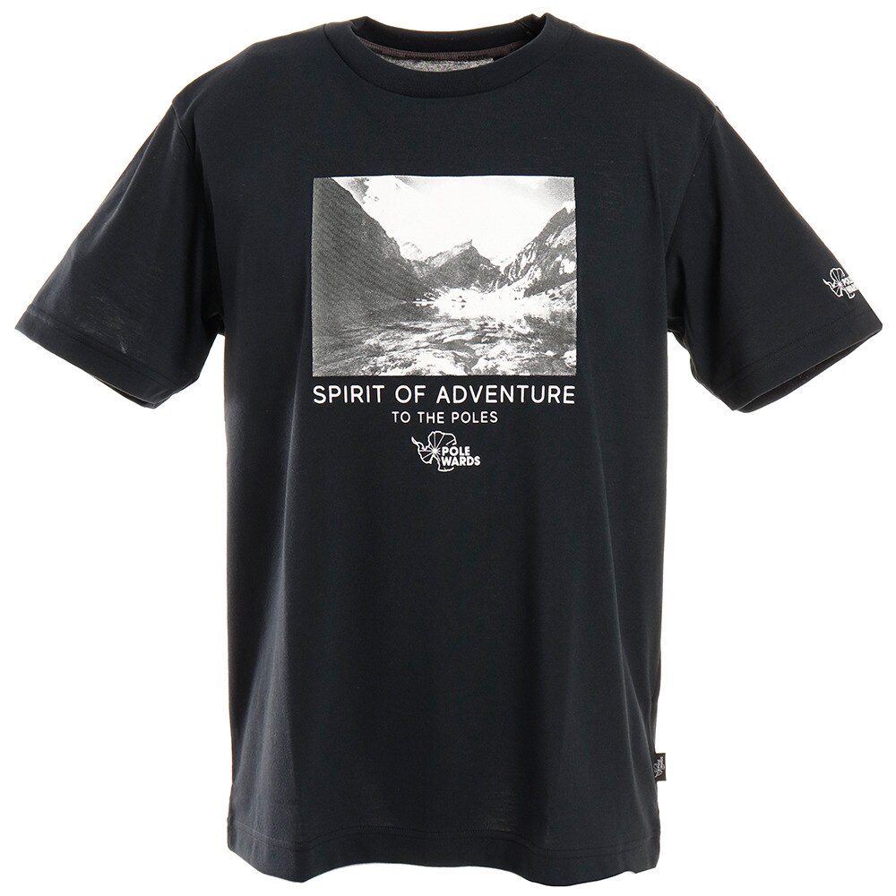  ANTARCTIC LANDSCAPE 半袖Tシャツ PW2HJA24 BLK