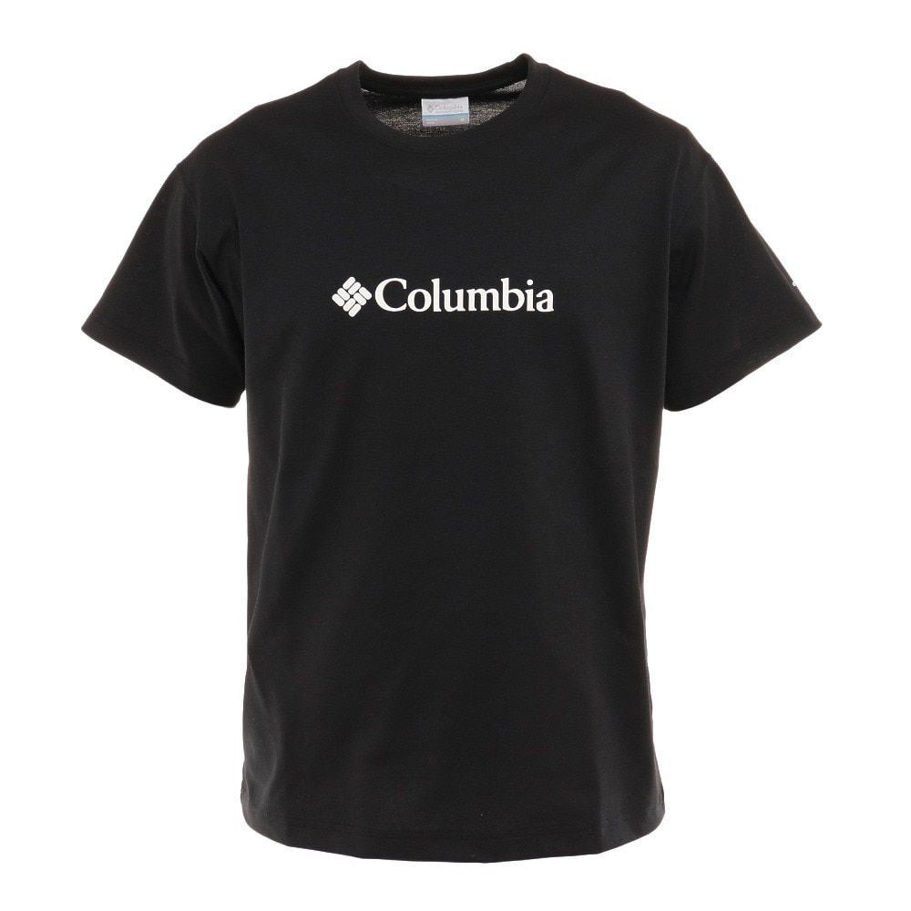 コロンビア｜アーバンハイクショートスリーブTシャツ ブラック PM0052 010 半袖ティーシャツ トップス カジュアル クルーネック -  アウトドア・キャンプ用品はエルブレス