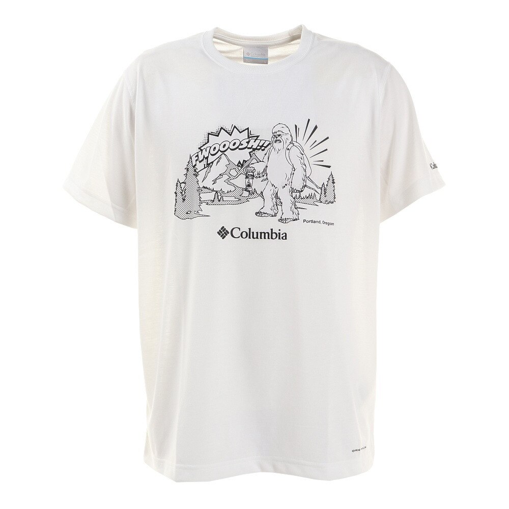  ムースアベニュー 半袖Tシャツ PM0172 100 白 ホワイト シュール