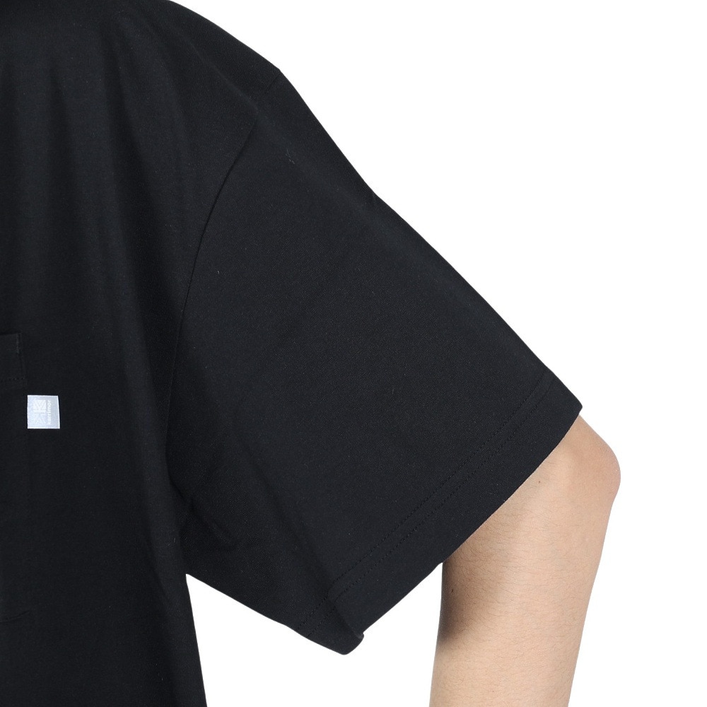 カリマー（karrimor）（メンズ）半袖Tシャツ アーバンユーティリティティー 101236 9000 ブラック トップス クルーネック 抗菌 抗ウイルス