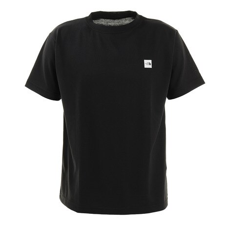 ＜エルブレス＞ スモールボックスロゴ 半袖Tシャツ NT32147 K