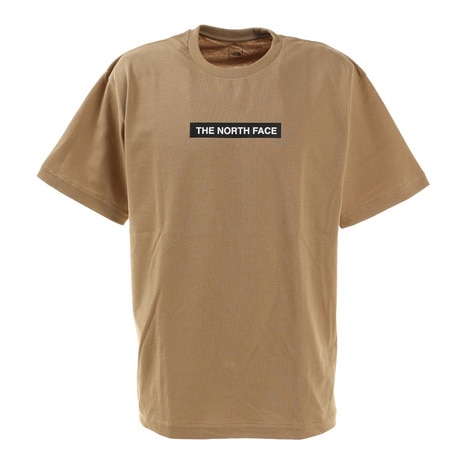 ＜エルブレス＞ 半袖Tシャツ ショートスリーブボックスロゴティー NT321001X KT シンプル ベージュ画像