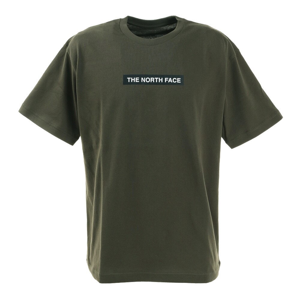  半袖Tシャツ ショートスリーブボックスロゴティー NT321001X NT シンプル カーキ  