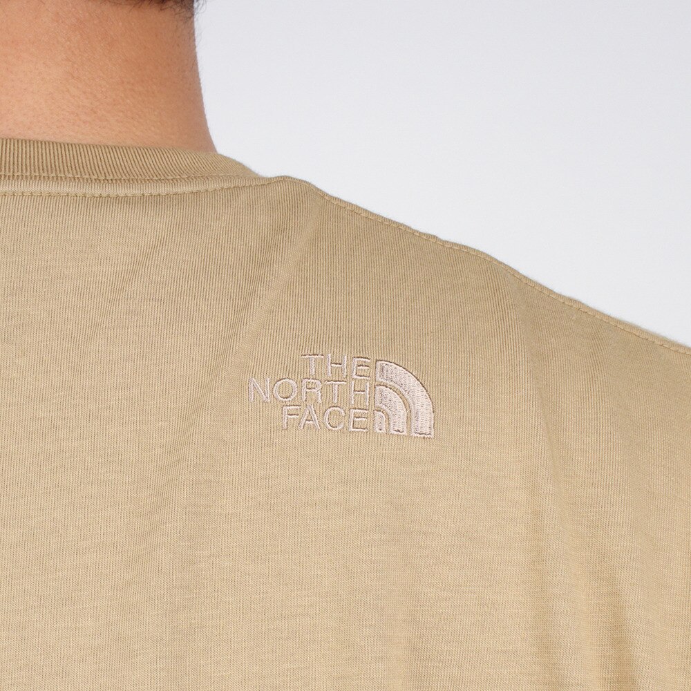 ノースフェイス（THE NORTH FACE）（メンズ）半袖Tシャツ スモールロゴポケットティー ケルプタン NT321003X KT ベージュ トップス カットソー