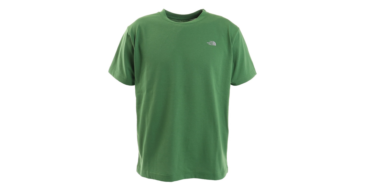 ショートスリーブモンキーマジック 半袖tシャツ Nt Sg 緑 グリーン シンプル ノースフェイス エルブレス