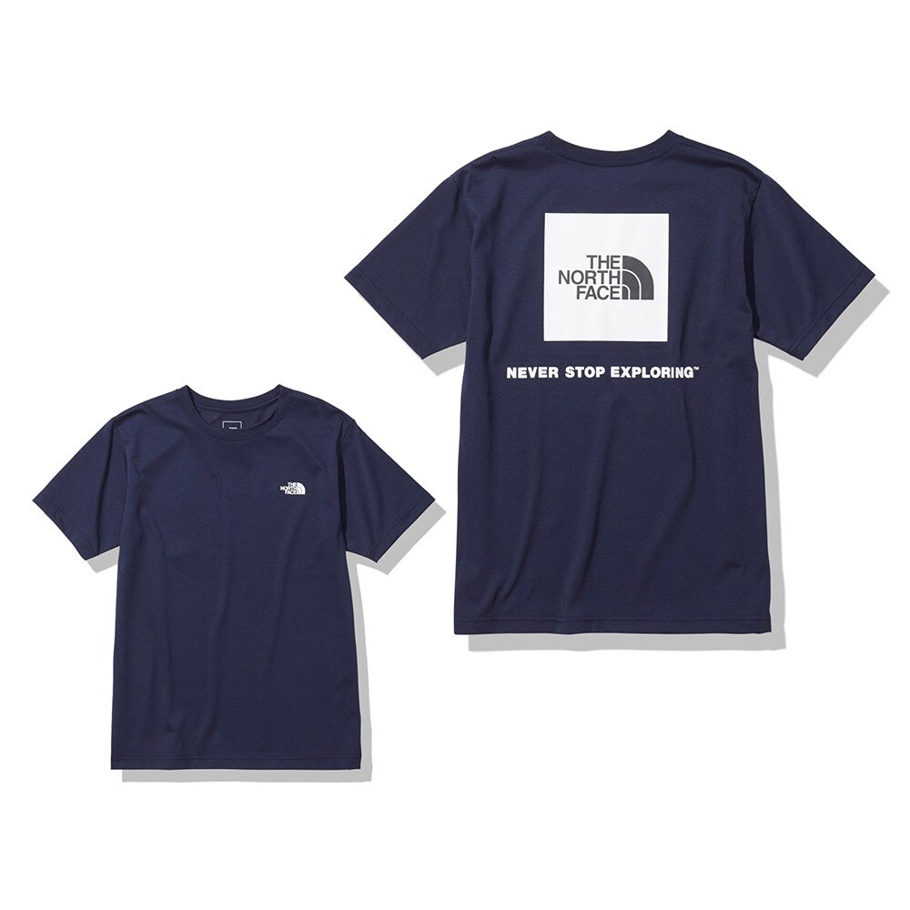  バックスクエアー ロゴ 半袖Tシャツ NT32144 NY