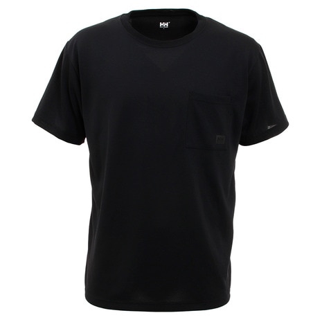 半袖Tシャツ ショートスリーブロゴポケットティー HOE62007 K画像