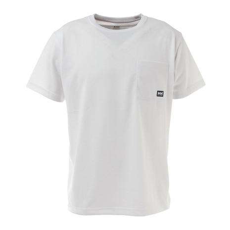 半袖Tシャツ ショートスリーブロゴポケットTシャツ HOE62007 W画像