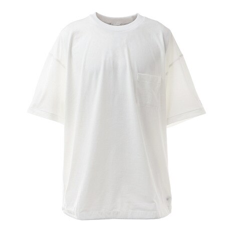 ＜エルブレス＞ 半袖Tシャツ ショートスリーブ アンヒビアスポケットTシャツ HOE62024 W UVカット