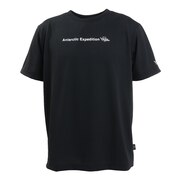 POLEWARDS（メンズ）半袖Tシャツ ANTARCTIC EXPEDITION PW2KJA02 BLK