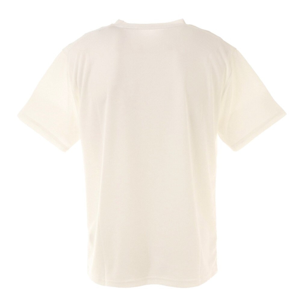 マーモット（Marmot）（メンズ）半袖Tシャツ ホワイト TOMRJA61XB WH ティーシャツ トップス カジュアル アウトドア クルーネック シンプル UVカット プリント