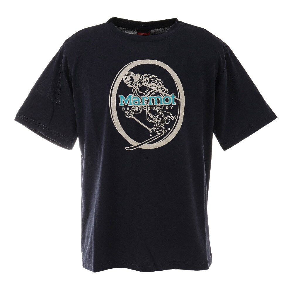  半袖Tシャツ バックカントリーハーフスリーブクルー TOMQJA54 NV