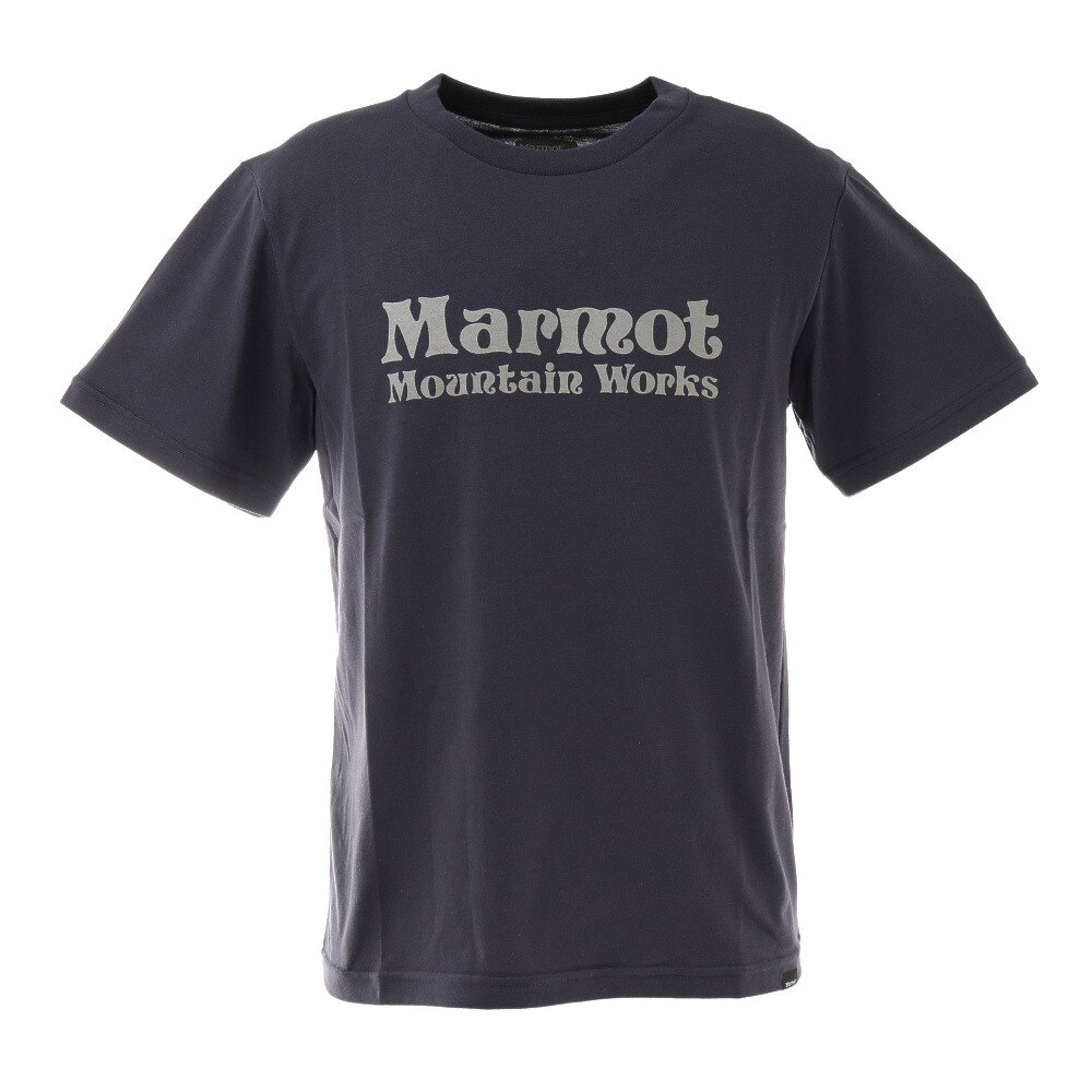  半袖Tシャツ マウンテンワークスロゴハーフスリーブクルー TOMQJA57 INK
