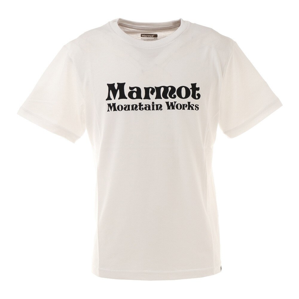  半袖Tシャツ マウンテンワークスロゴハーフスリーブクルー TOMQJA57 WH
