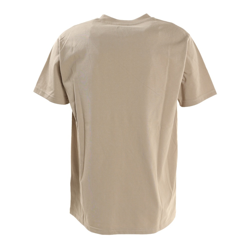 スノーピーク（snow peak）（メンズ）ロゴTシャツ ベージュSPS-TS-21SU001BG 半袖ティーシャツ トップス カジュアル アウトドア クルーネック