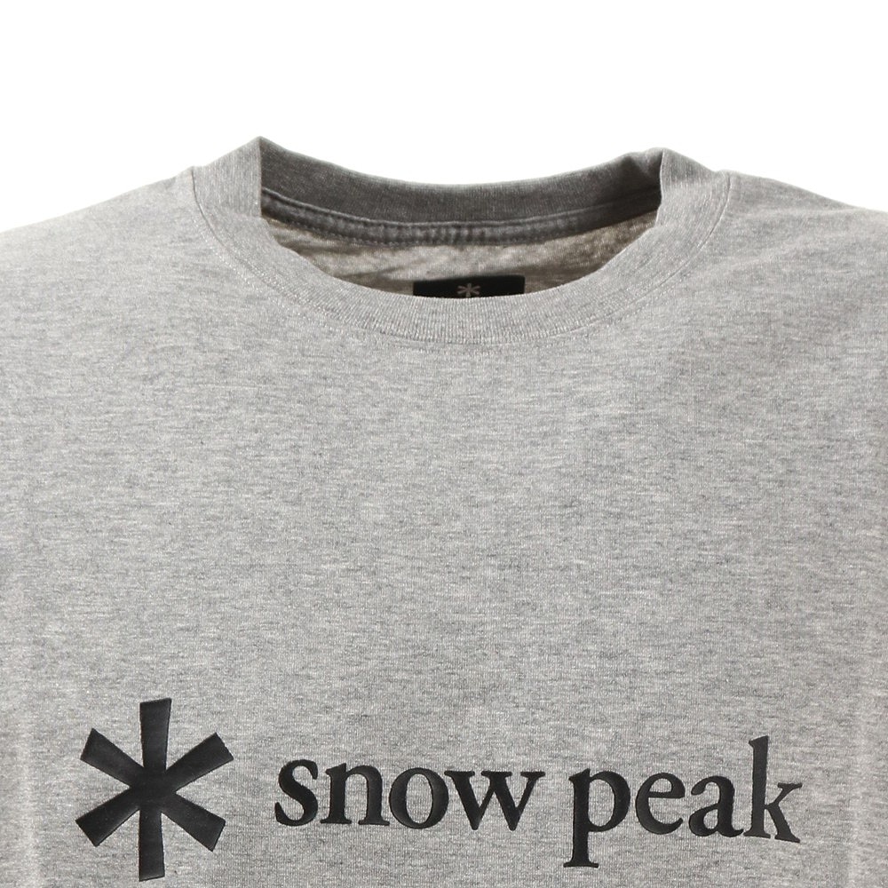 スノーピーク（snow peak）（メンズ）ロゴ 半袖Tシャツ SPS-TS-21SU001MG