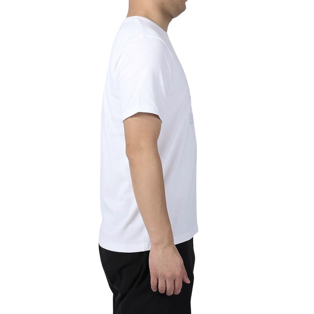 カリマー（karrimor）（メンズ）半袖Tシャツ ロゴ S/S T 101366-0100 ホワイト トップス 抗菌 抗ウイルス 防菌 防臭
