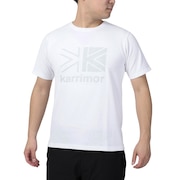 カリマー（karrimor）（メンズ）半袖Tシャツ ロゴ S/S T 101366-0100 ホワイト トップス 抗菌 抗ウイルス 防菌 防臭