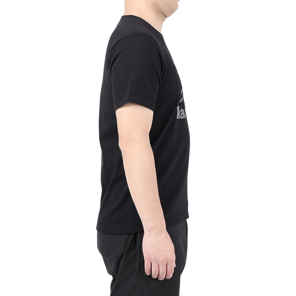 カリマー（karrimor）（メンズ）半袖Tシャツ ロゴ S/S T 101366-9000 ブラック トップス 抗菌 抗ウイルス 防菌 防臭