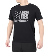 カリマー（karrimor）（メンズ）半袖Tシャツ ロゴ S/S T 101366-9000 ブラック トップス 抗菌 抗ウイルス 防菌 防臭