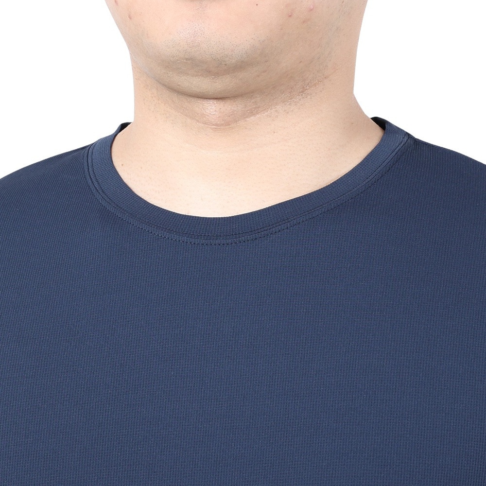 カリマー（karrimor）（メンズ）半袖Tシャツ クイック ドライ ロゴ S/S T 101369-5000 ネイビー トップス 抗菌 防臭 吸水速乾 