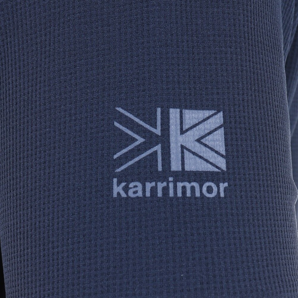 カリマー（karrimor）（メンズ）半袖Tシャツ クイック ドライ リッジ S/S T 101370-5000 ネイビー トップス 抗菌 防臭 吸水速乾 