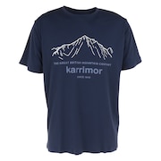 カリマー（karrimor）（メンズ）半袖Tシャツ クイック ドライ リッジ S/S T 101370-5000 ネイビー トップス 抗菌 防臭 吸水速乾 
