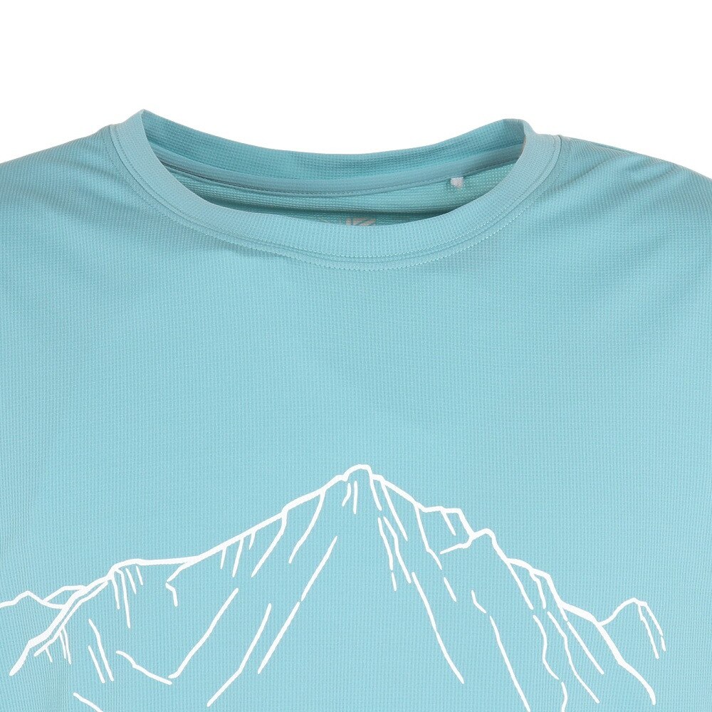 カリマー（karrimor）（メンズ）半袖Tシャツ クイック ドライ リッジ S/S T 101370-7810 サックス トップス 抗菌 防臭 吸水速乾 