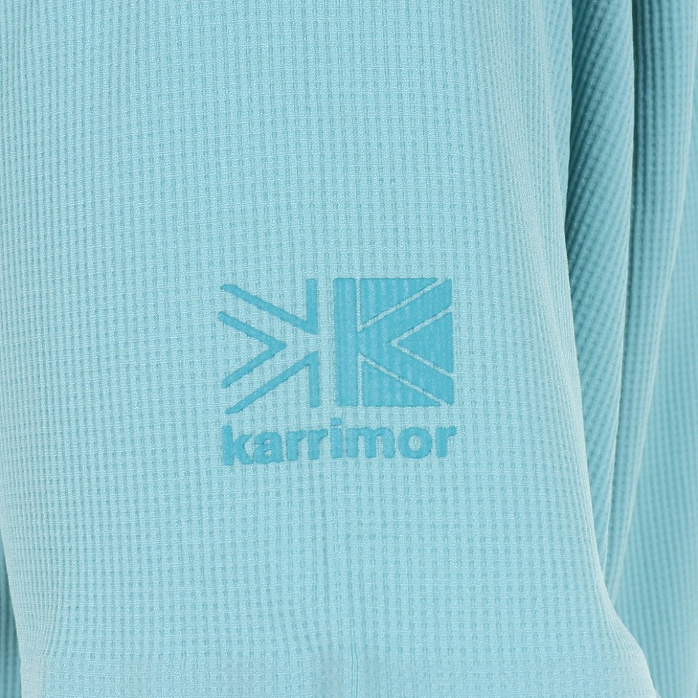 カリマー（karrimor）（メンズ）半袖Tシャツ クイック ドライ リッジ S/S T 101370-7810 サックス トップス 抗菌 防臭 吸水速乾 