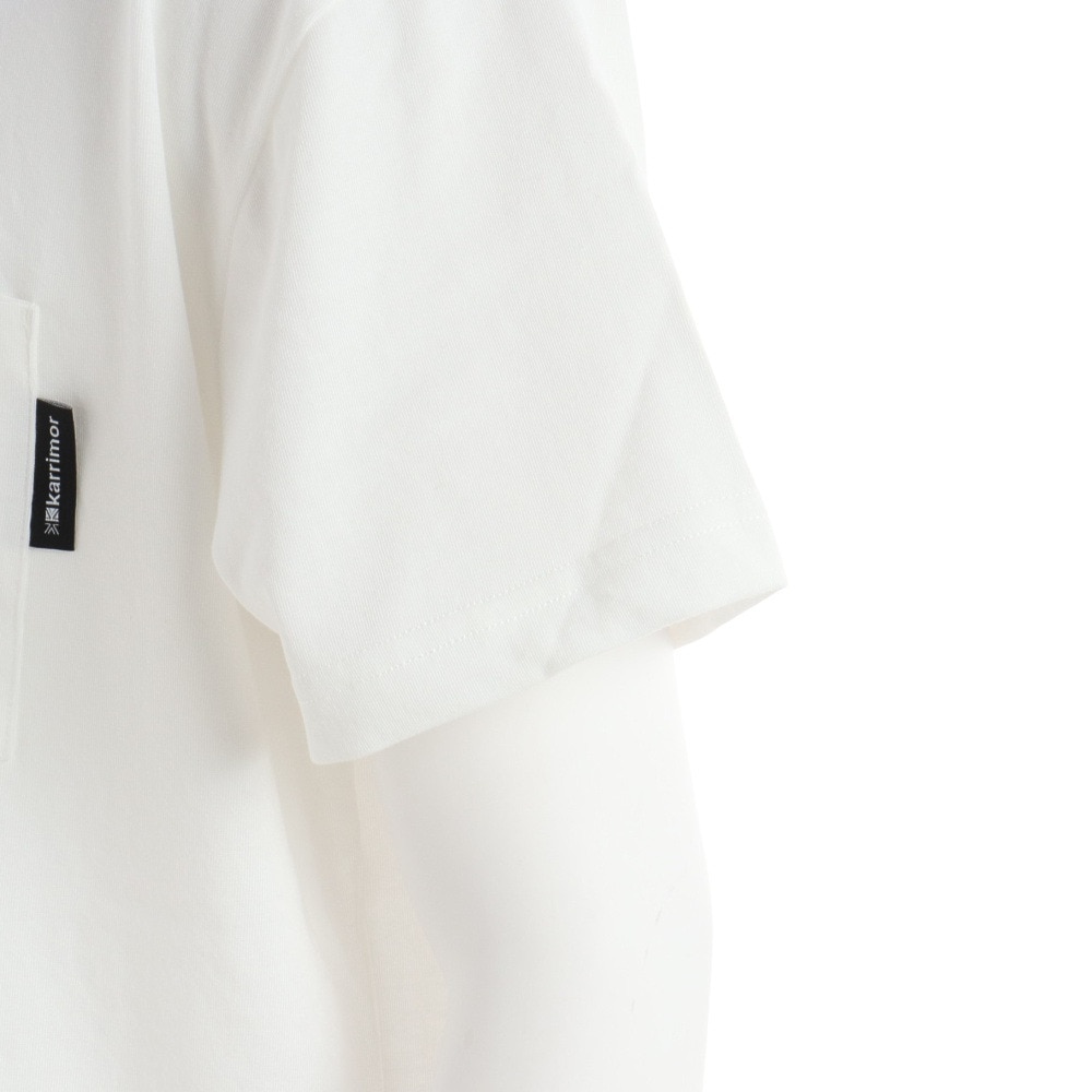 カリマー（karrimor）（メンズ）半袖Tシャツ アーバン ユーティリティ S/S T 101388-0130 ホワイト トップス 抗菌 抗ウイルス 防菌 防臭