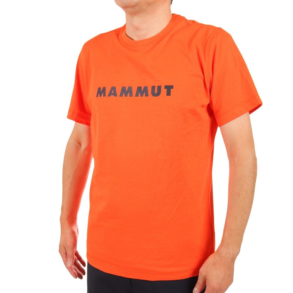 マムート（MAMMUT）（メンズ）半袖 Tシャツ Core ロゴTシャツ 1017-04030-3716 オレンジ
