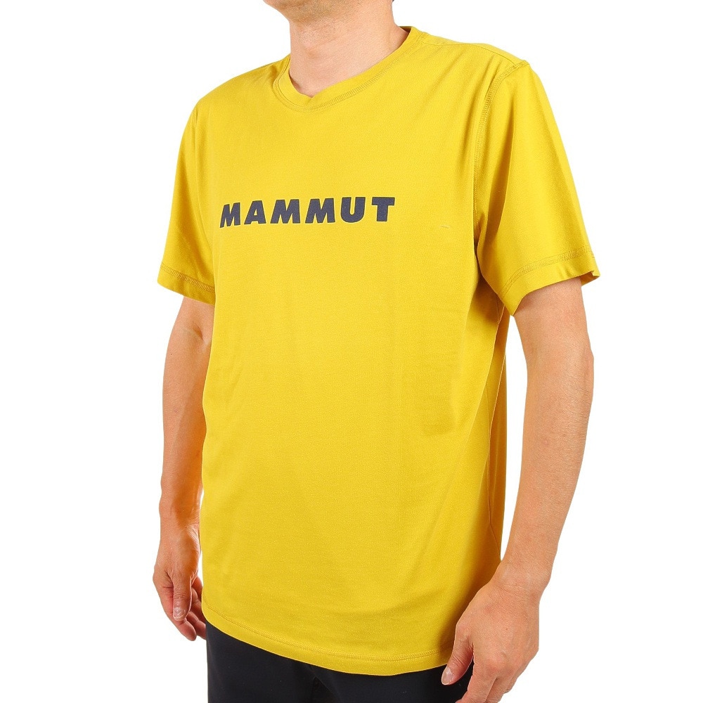 マムート（MAMMUT）（メンズ）半袖 Tシャツ Core ロゴTシャツ 1017-04030-40204 イエロー