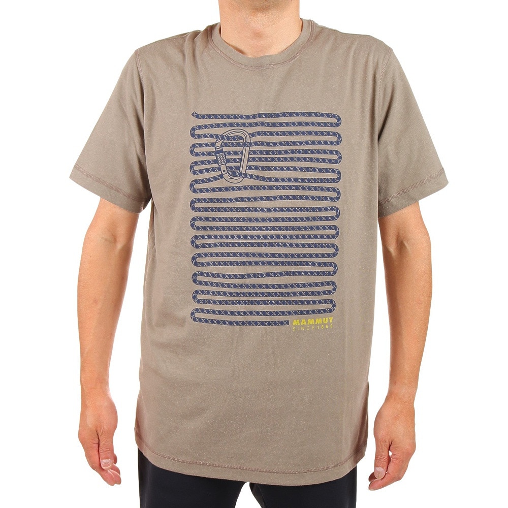 マムート（MAMMUT）（メンズ）半袖 Tシャツ Core Tシャツ ロープ 1017-04040-00384 グレー
