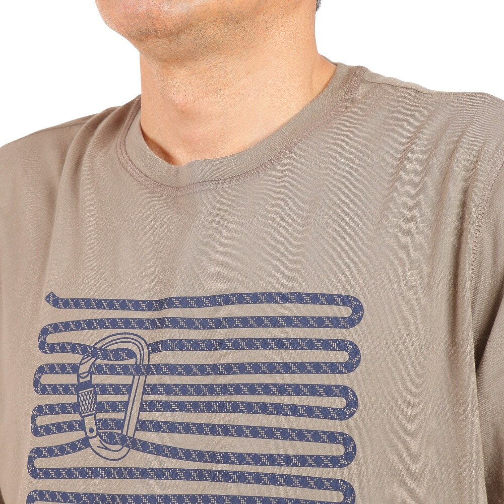 マムート（MAMMUT）（メンズ）半袖 Tシャツ Core Tシャツ ロープ 1017-04040-00384 グレー