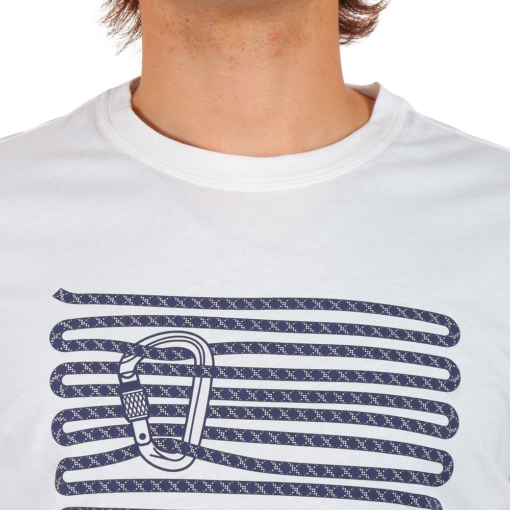 マムート（MAMMUT）（メンズ）半袖 Tシャツ Core Tシャツ ロープ 1017-04040-0243 ホワイト